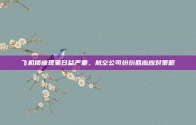 飞机锁座现象日益严重，航空公司纷纷回应应对策略