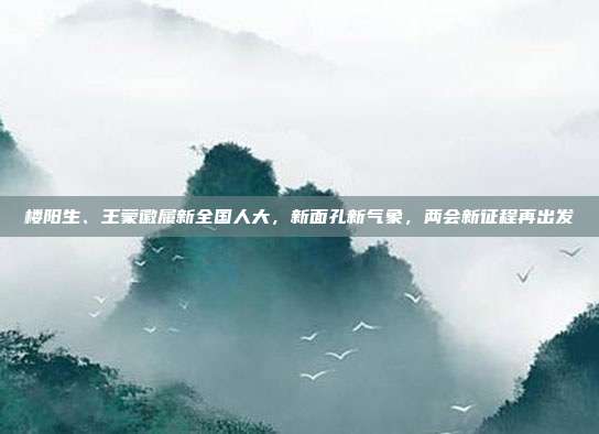 楼阳生、王蒙徽履新全国人大，新面孔新气象，两会新征程再出发